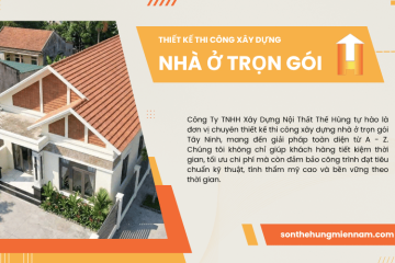 Đơn vị chuyên thiết kế thi công xây dựng nhà ở trọn gói Tây Ninh
